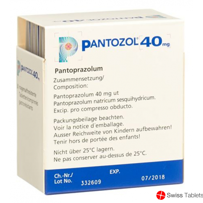 Pantozol Tabletten 40mg Pocketpack 30 Stück buy online