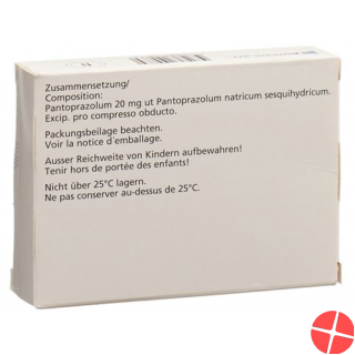 Pantozol Tabletten 20mg 60 Stück