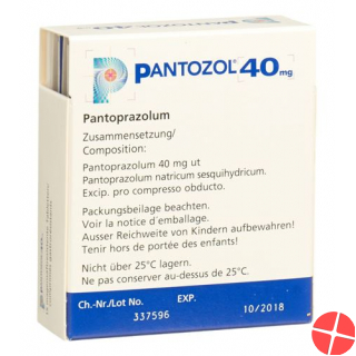Pantozol Tabletten 40mg Pocketpack 15 Stück