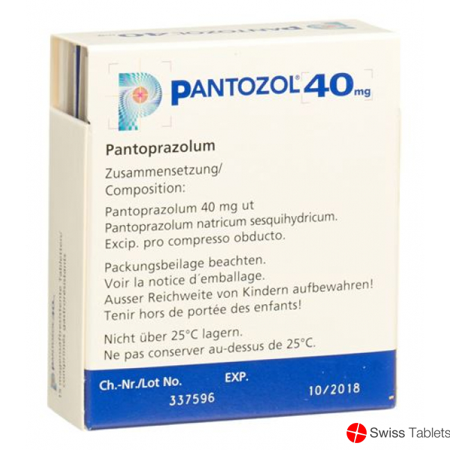 Pantozol Tabletten 40mg Pocketpack 15 Stück buy online