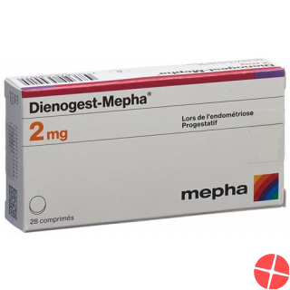 Dienogest Mepha Tabletten 2mg 3x 28 Stück