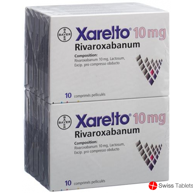 Xarelto Filmtabletten 10mg 30 Einz Blister buy online