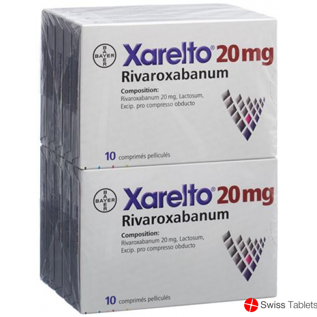 Xarelto Filmtabletten 20mg 30 Einz Blister buy online