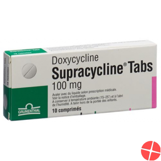Supracyclin Tabs Tabletten 100mg 20 Stück