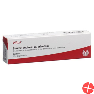 Wala Plantago Bronchialbalsam Tube 100g