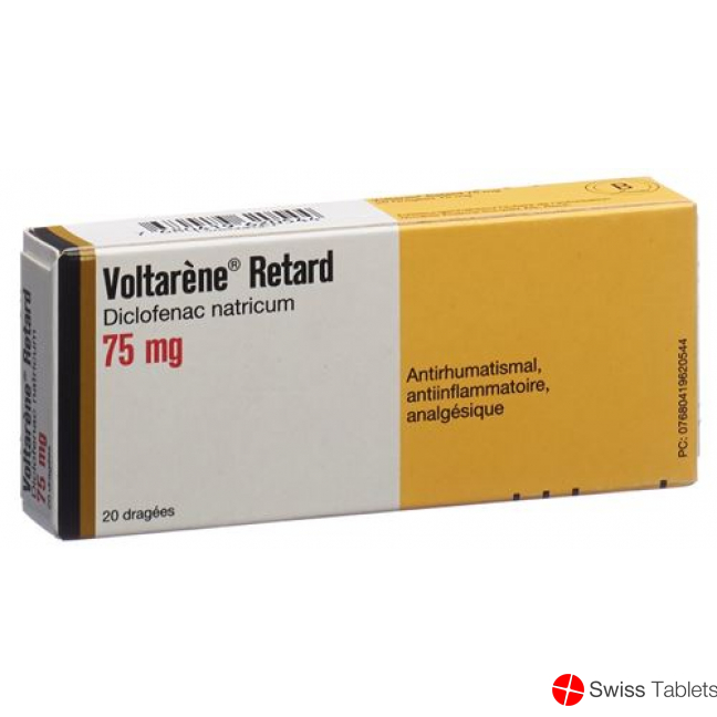 Voltaren 75mg 100 Retard-Dragées buy online