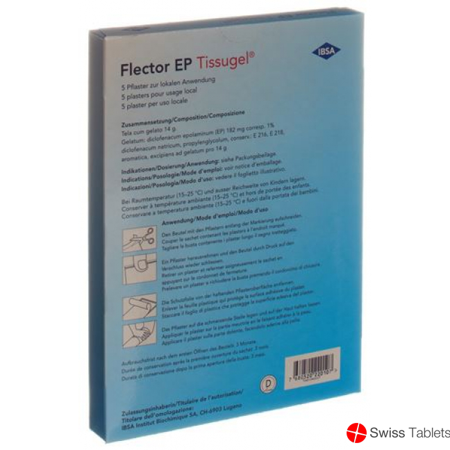 Flector EP Tissugel 5 Pflaster buy online