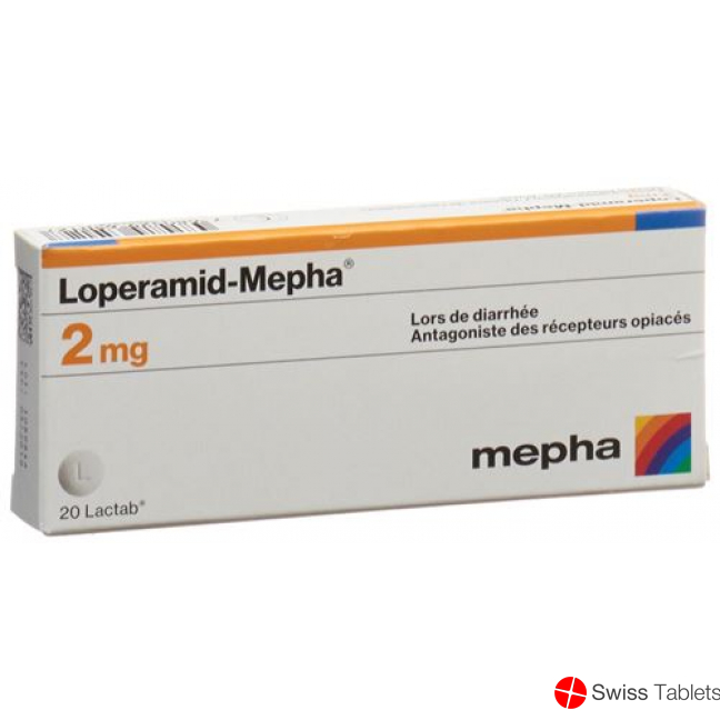 Loperamid Mepha Lactabs 2mg 60 Stück buy online