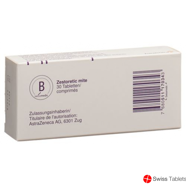 Zestoretic Mite 10/12.5 100 Tabletten buy online