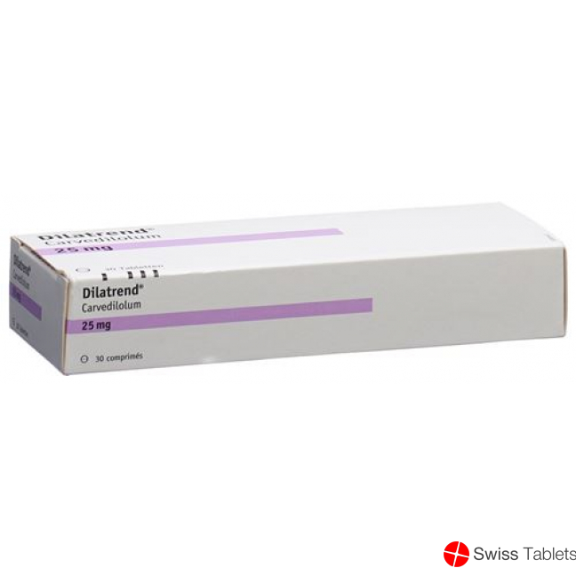 Dilatrend Tabletten 25mg 100 Stück buy online