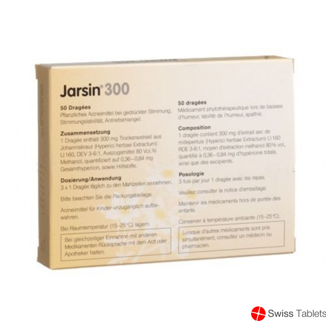 Jarsin 300mg 100 Tabletten buy online Jarsin 300mg 100 Tabletten buy online