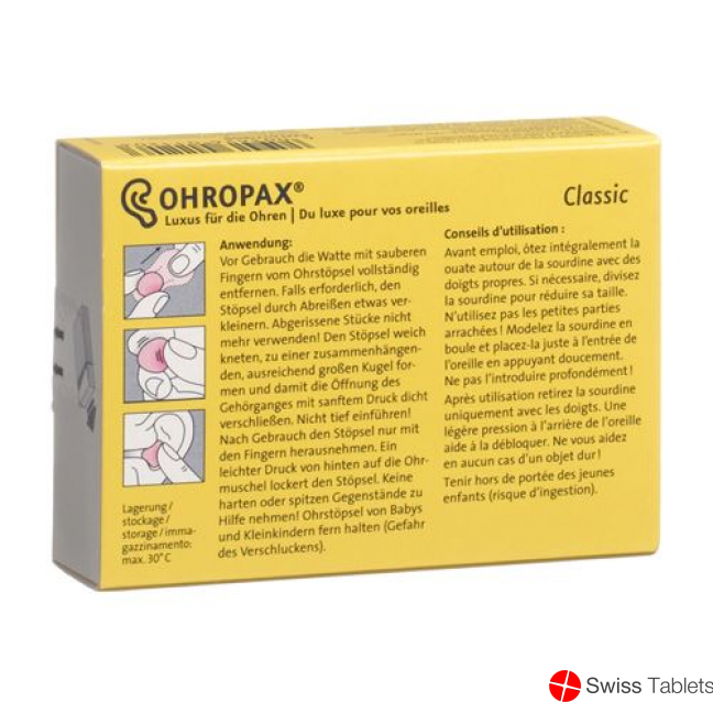 Ohropax Classic Wax balls 20 pieces buy online
