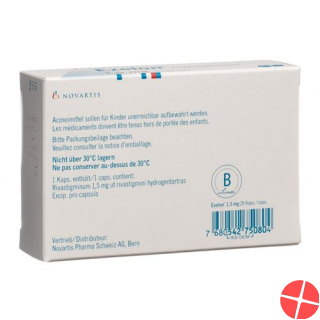 Exelon Kapseln 1.5mg 112 Stück