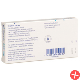 Tavanic Tabletten 250mg 5 Stück