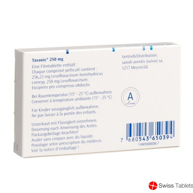 Tavanic Tabletten 250mg 10 Stück buy online