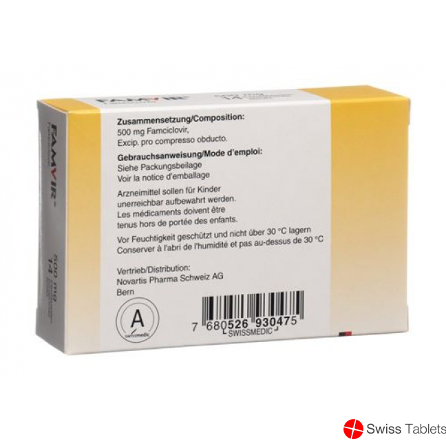 Famvir Tabletten 500mg 14 Stück buy online