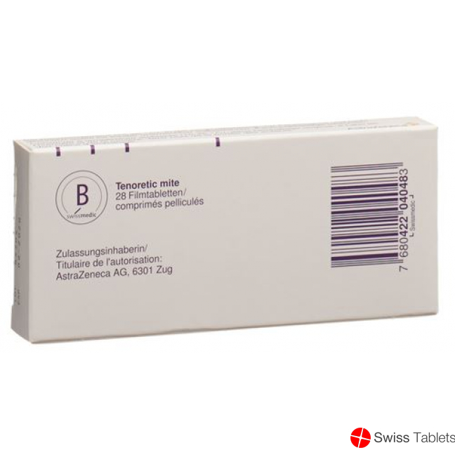 Tenoretic Mite Tabletten 50/12.5 98 Stück buy online Tenoretic Mite Tabletten 50/12.5 98 Stück buy online