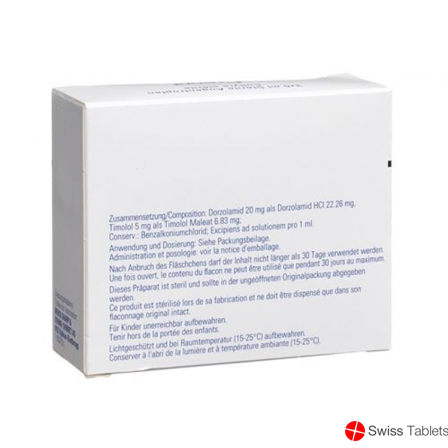 Cosopt Augentropfen Steril (neu) 3 Flasche 5ml buy online