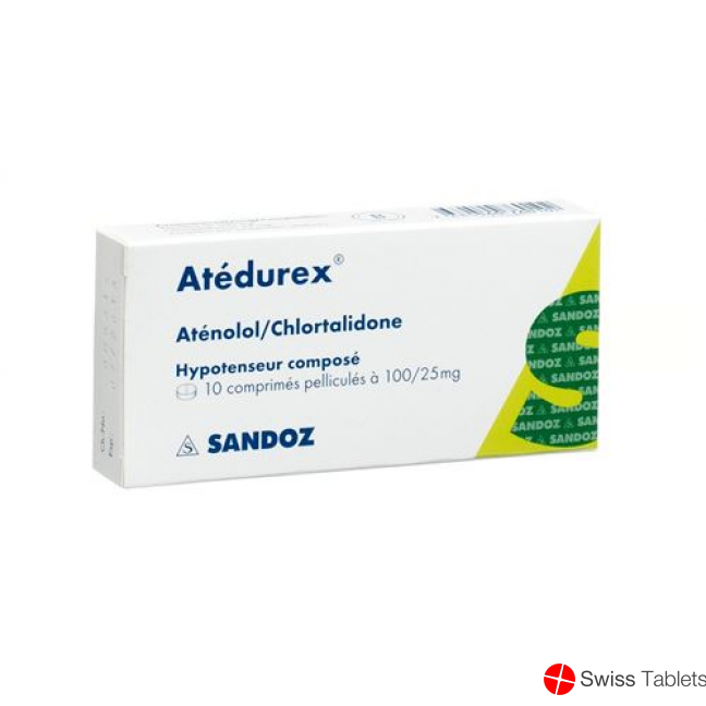 Atedurex Filmtabletten 100/25 100 Stück buy online