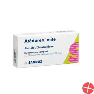 Atedurex Mite Filmtabletten 50/12.5 100 Stück