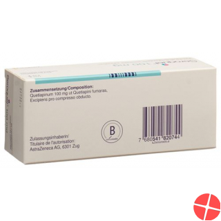 Seroquel Filmtabletten 100mg 100 Stück