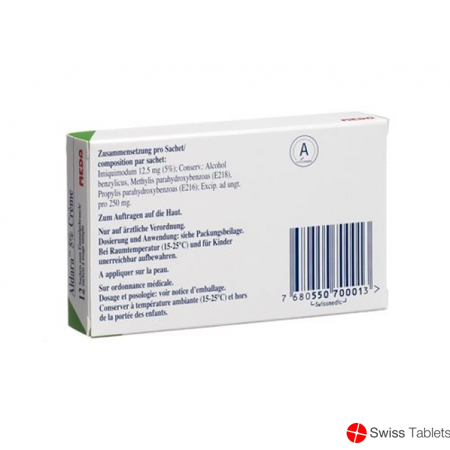 Aldara Creme 5% Beutel 12 Stück buy online