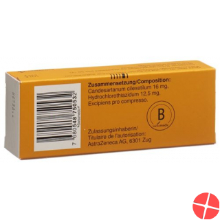 Atacand Plus Tabletten 16/12.5mg 98 Stück