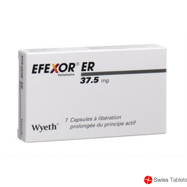 Efexor Er 37.5 Kapseln 37.5mg 7 Stück buy online
