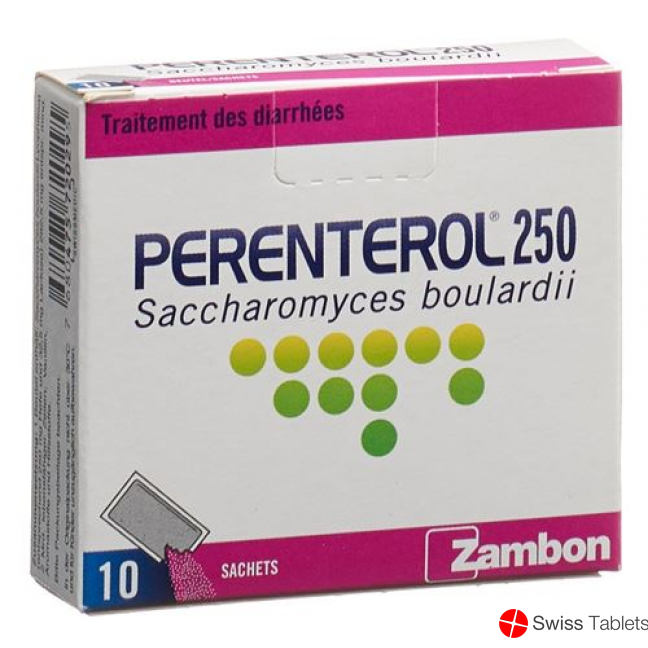 Perenterol Pulver 250mg 10 Beutel 20 Stück buy online