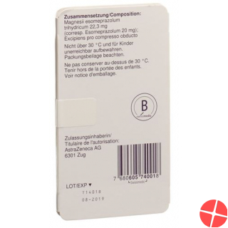 Esomep Mups Tabletten 20mg 56 Stück