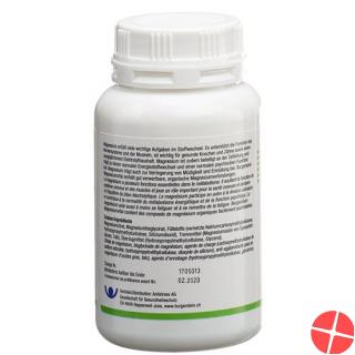 Burgerstein Magnesiumvital tablets Ds 120 pieces