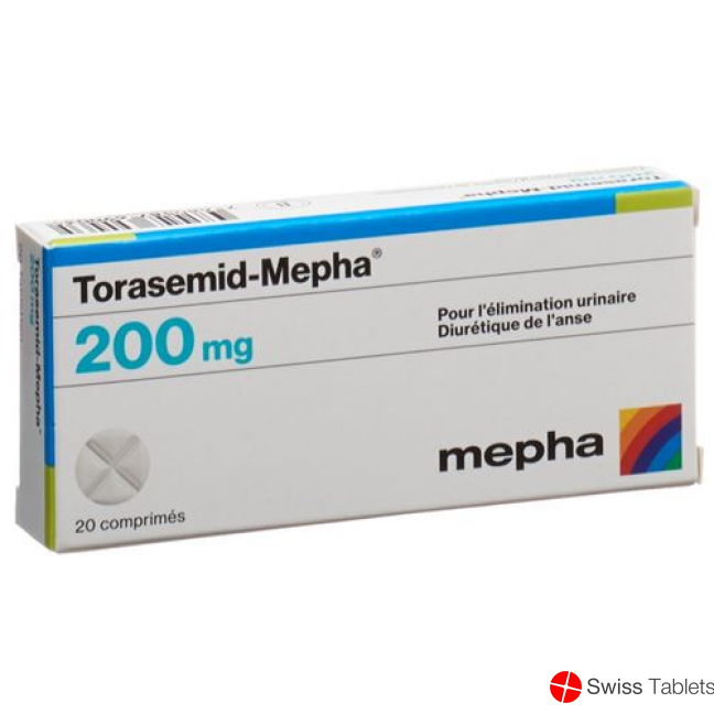 Torasemide Mepha tbl 200 mg 100 pcs
