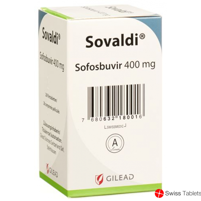 Sovaldi Filmtabl 400 mg Fl 28 pcs Sovaldi Filmtabl 400 mg Fl 28 pcs
