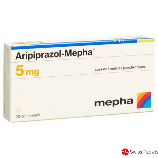 Aripiprazole 5 mg tbl Mepha 98 pcs