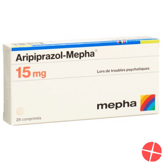 Aripiprazole Mepha tbl 15 mg 98 pcs