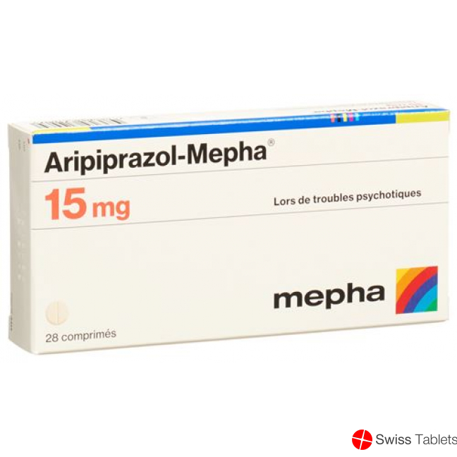 Aripiprazole Mepha tbl 15 mg 98 pcs