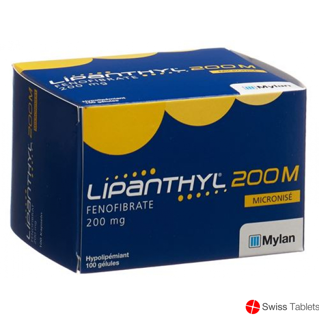 Lipanthyl 200 M Kaps 200 mg 30 pcs