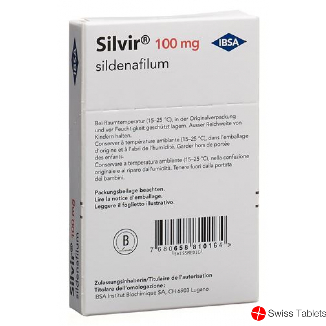 Silvir Schmelzfilm 100mg 12 Stück buy online