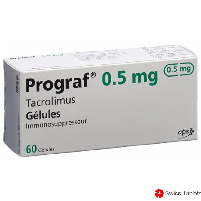 Prograf (pi) Kapseln 0.5mg 50 Stück buy online