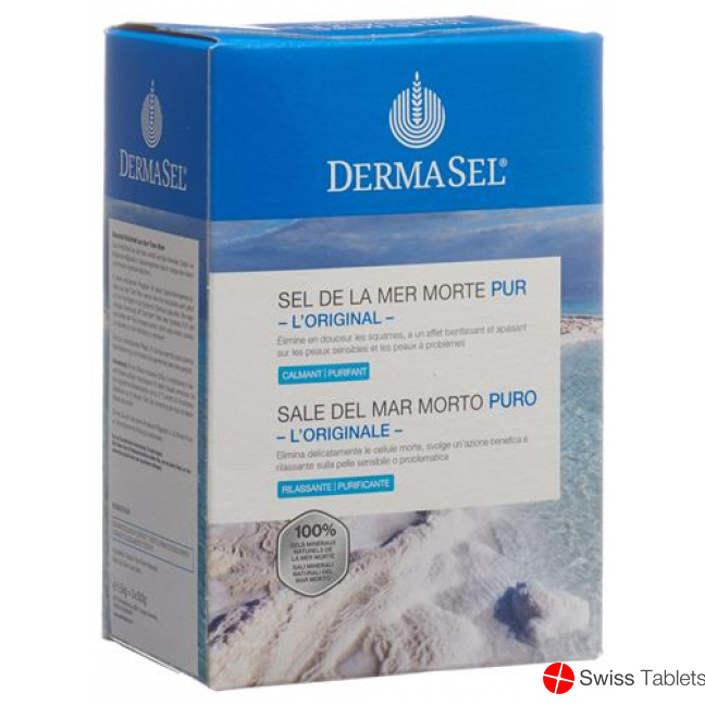 DermaSel Bath Salts Pure Bag 500g buy online
