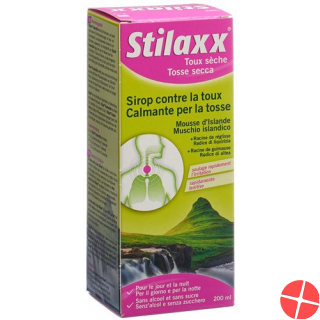 Stilaxx Hustenstiller Sirup Erwachsene Flasche 200ml