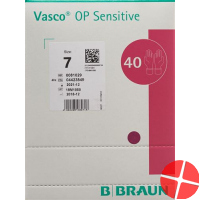 Vasco OP Sensitive Handschuhe Grösse 7.0 40 Paar Vasco OP Sensitive Handschuhe Grösse 7.0 40 Paar