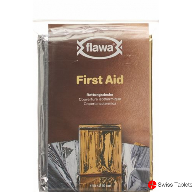 Flawa First Aid Rettungsdecke 160x210cm buy online