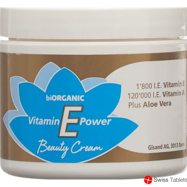 biOrganic Vitamin E Power Beauty Cream 120ml buy online