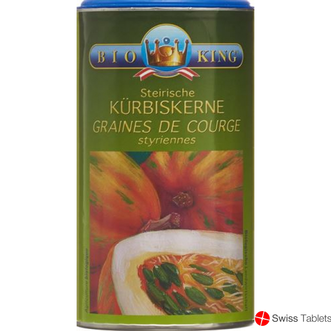 Bio King Kürbiskerne vom steirischen Ölkürbis 500g buy online