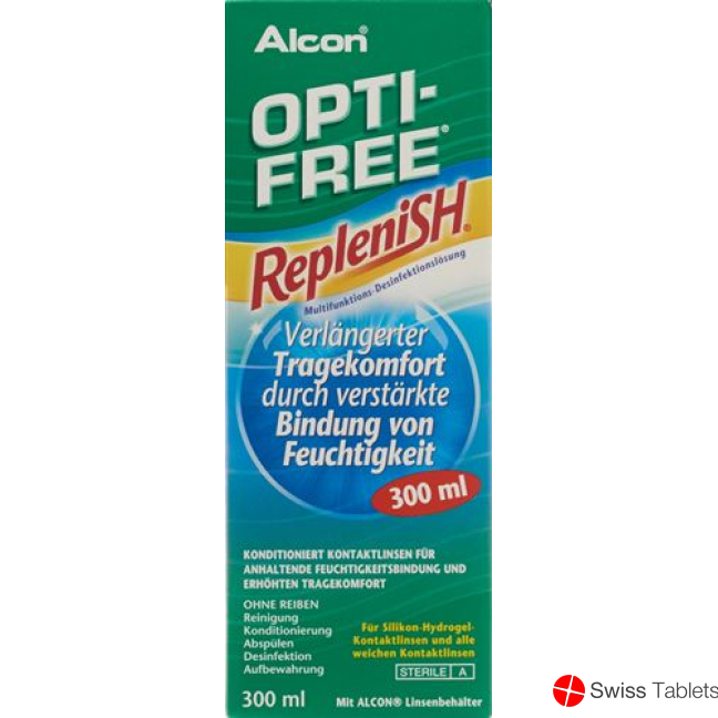 Opti Free Replenish Desinfektionsloes (neu) 300ml buy online