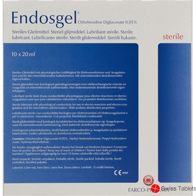 Endosgel Gleitmittel 100x 6ml buy online