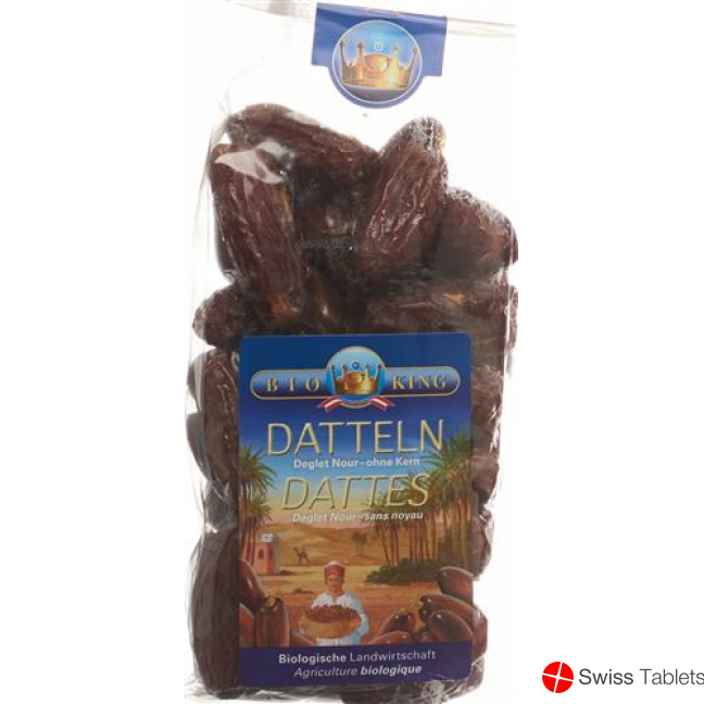Bio King Datteln Deglet Nour ohne Kern 500g buy online