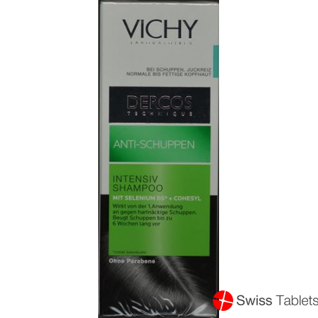 Vichy Dercos Anti-Dandruff Shampoo Oily Hair 200ml buy online