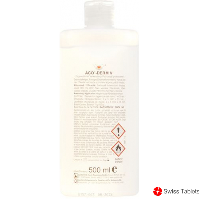 Aco Derm V Liquid Flasche 125ml buy online